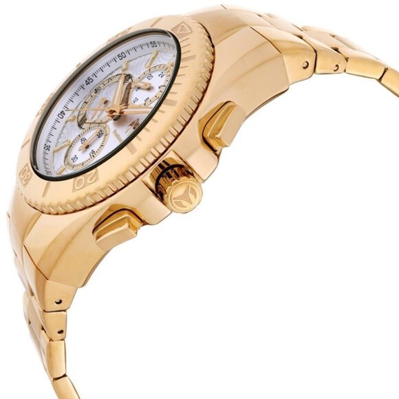 NWT Authentic Technomarine Manta Chronograph Quartz Silver Dial Men's Watch - Picture 2 of 3